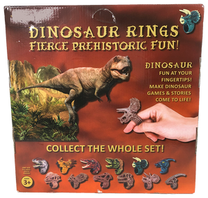 Dinosaur Ring Display Box, x12 Ring Assortment