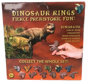 Dinosaur Ring Display Box, x12 Ring Assortment