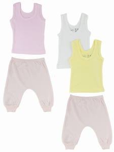Bambini Girls Tank Tops and Joggers
