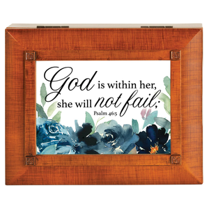 Jewelry Box God Is Within Her, Ps 46:5