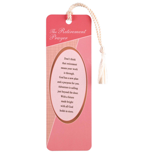 Tassel Bookmark Retirement Prayer- Women
