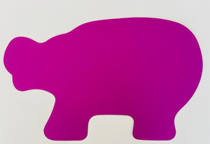 Hippo Assorted Color Super Cut-Outs