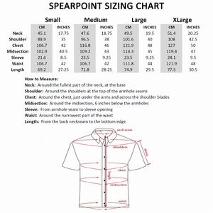 Short Sleeve "Point" Button-Up