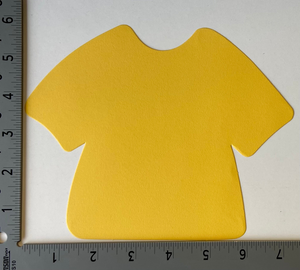 T-Shirt Assorted Color Creative Cut-Outs