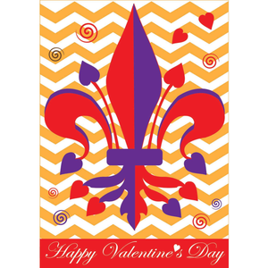 Valentine Fleur De Lis