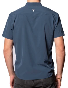 Short Sleeve "Edge" Button-Up