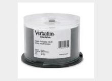 Verbatim Americas Llc 50pk Cd-r 80min 700mb 52x Wh Ij Prt Hub