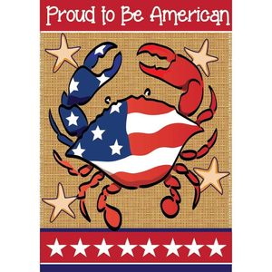 Proud To Be American Flag House Flag 