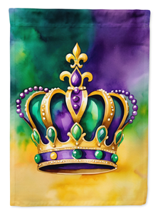 King's Mardi Gras Crown House Flag