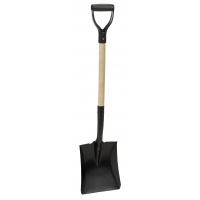 Steel Square Point Shovel with 60" Hardw