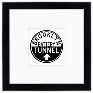Courtside Market Brooklyn Battery Midtown Tunnel Framed Art