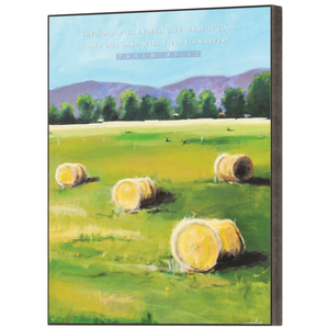 Wall Plaque The Lord Will Indeed Give