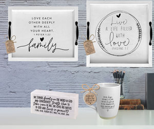 Scripture Block She Stand Firmly On Word