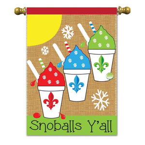 Garden Snoballs Y'All Flag