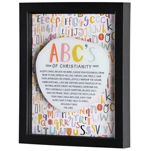Framed Art ABC Of Christianity 8x10