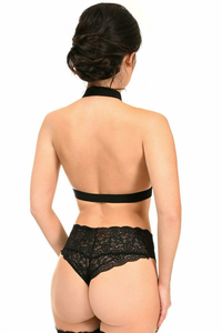 Stretchy Body Harness with Hardware