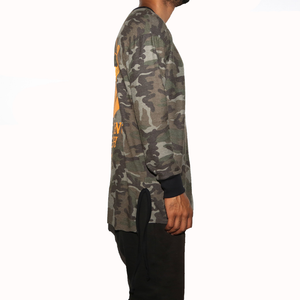 CHEATING DEATH CAMO LONG SLEEVE