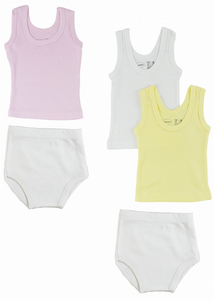 Bambini Girls Tank Tops and Training Pants