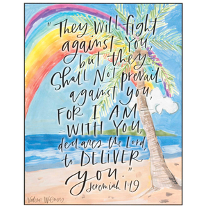 Wall Plaque They Will Fight