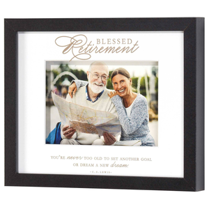 Framed Wall Art Blessed Retirement