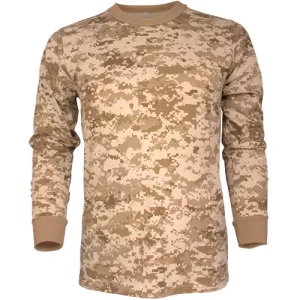 Men's Long Sleeve T-Shirt - Digital Desert