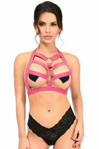 Stretchy Body Harness with Hardware