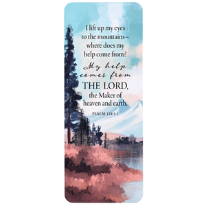 Bookcard Mountain I Lift Up My Eyes