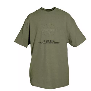 If You Run T-Shirt, Olive Drab