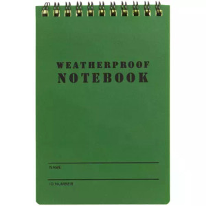 Military Style Notebook 4"