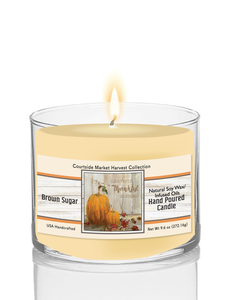 Courtside Market Pumpkin Patch I Soy Wax Candle in Glass Jar