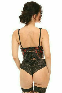 Lavish Satin Open Cup Waist Cincher