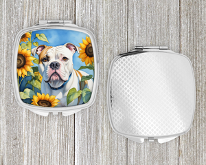 American Bulldog Compact Mirror