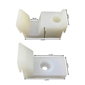 Kool Products Sliding Shower Door Jamb Guide and Bumper