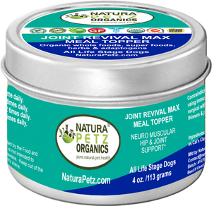 Joint Revival Max Master Blend Meal Topper* Neuro Muscular Hip & Joint Support* Master Blend For Dogs & Cats*