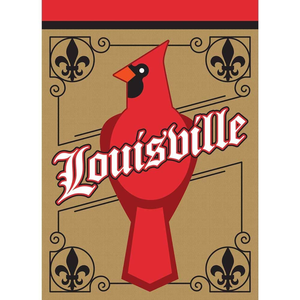 Garden Louisville Cardinal Flag