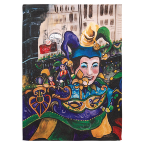 Flag Print Parade Float Polyester