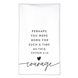 Tea Towel Hold Onto Hope Courage 