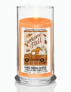 Courtside Market Gather Status Candle Glass