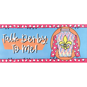 Doormat Insert Jockey Silk Talk Derby To