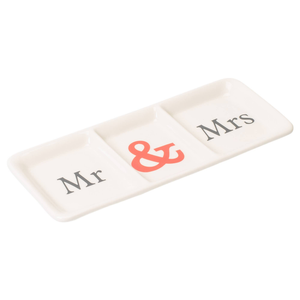 Porcelain Jewelry Holder Mrs And Mrs