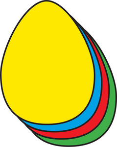 Small Assorted Color Creative Foam Cut-Outs