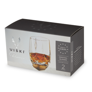 Reserve Bruno Crystal Cocktail Glasses by Viski
