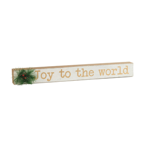 Joy To The World Christmas Sign
