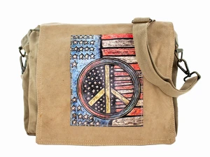 Peace Flag Tent Crossbody