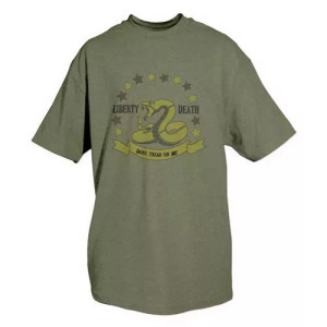 Don't Tread On Me T-Shirt Olive Drab