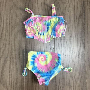 AL Limited Girls 2 piece Tie Dye Tankini Swimsuit