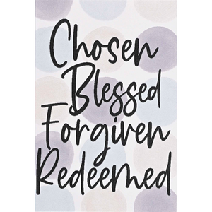 Itty Bitty Card Chosen Blessed Forgiven