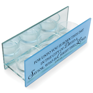 Tealight For Unto You Is Born Luke 2:11