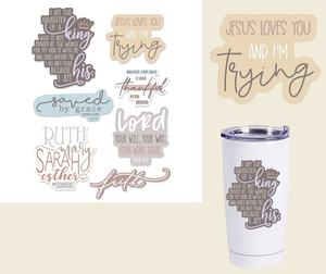 Sticker Word Base Collection