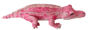 Crocodile Plush 14" Stuffed Animals, Pink and Green Options!